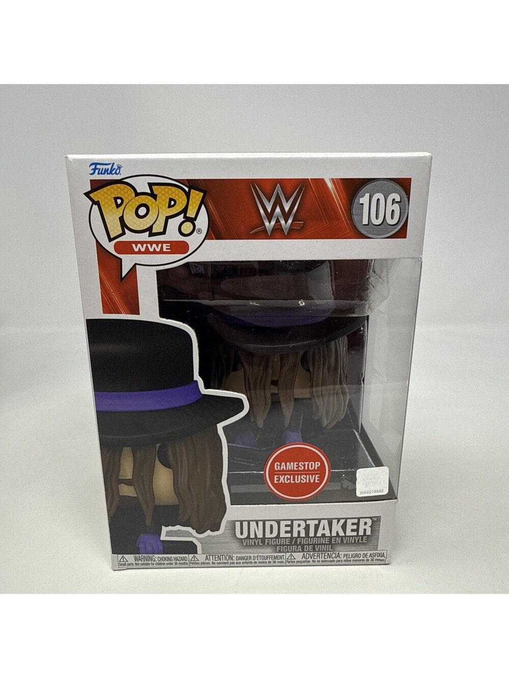 Funko Pop! Vinyl: WWE - Undertaker - GameStop (Exclusive) #106